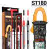 af2933bcb00d3234 ANENG ST180 AC Current Clamp Meter Digital 4000 Counts Multimeter Ammeter Voltage Tester Car Amp Hz Capacitance NCV Ohm Tool