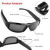 af37b40e39e9adad 1080p HD Mini Glasses Portable DVR Video Outdoor Sports Camera Recorder Wearable Bike Smart Sunglasses