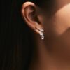 af436ca9624f042f MODIAN 925 Sterling Silver Sparkling Geometric Water Drop CZ Stud Earrings For Women Wedding Engagement Fine Jewelry Gifts