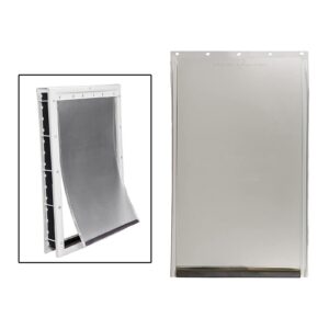 af446a8f825d3937 Durable Replacement Door Flap Weather-Proof Safe Doggie Doors Freedom Flaps for Pet Puppy Kitten Dog Supplies