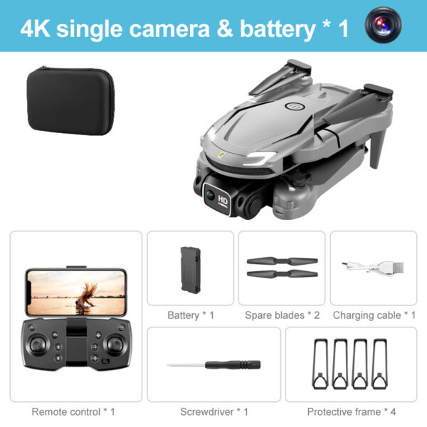 KBDFA V88 WIFI FPV Drone With Wide Angle HD 4K 1080P Camera Height Hold Foldable Quadcopter RC Helicopters Drones Kids Toys Gift