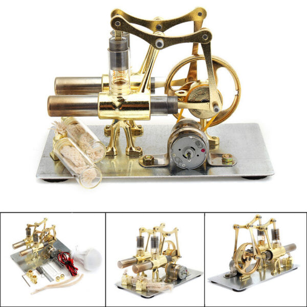 Balance Stirg Engine Miniature Model Steam Technology Scientific Power Generation Experimental Toy