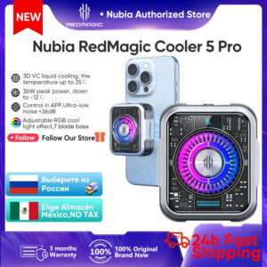 Redmagic VC Liquid Cooler 5 Pro Magnetic Phone Cooler for Games/Live Streaming for Red Magic 9s Pro iPhone 16 Pro Max Xiaomi 14
