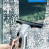 Multifunctional Electric Cordless Window Cleaner Machine White Cordless Rechargeable Automatic Portable Glass Cleaner Tools