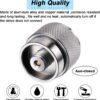 afb29a275cc70370 Hotop 2 Pieces Camping Stove Adapter 1 Lb Propane Small Tank Input EN417 Lindal Valve Output Outdoor Cylinder LPG Canister Adapter