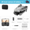 KBDFA V88 WIFI FPV Drone With Wide Angle HD 4K 1080P Camera Height Hold Foldable Quadcopter RC Helicopters Drones Kids Toys Gift