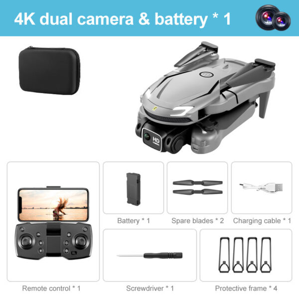 KBDFA V88 WIFI FPV Drone With Wide Angle HD 4K 1080P Camera Height Hold Foldable Quadcopter RC Helicopters Drones Kids Toys Gift