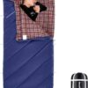 afbce5d9841485a2 KingCamp Sleeping Bag for Adults, Cold Weather & Warm Extra Wide Big & Tall XL Portable Waterproof Flannel Sleeping Bags, Essentials Gear Accessories for Camping Backpacking Hiking Indoor & Outdoor