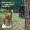 afc3e63afe75379b 4K Live Stream Media APP Clould Service no lithium battery Hunting Trail Camera 4G 30M Night Vision Photo Traps Cam HC940PRO-AA
