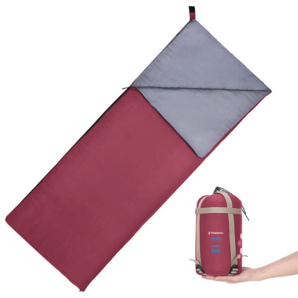 afcfbdf9a26b6ce0 TOMSHOO Ultralight Adults Outdoor Envelope Sleeping Bag for Warm Weather Camping Backpacking Hiking
