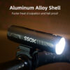 afd5286ed679955f XOSS 1200 Lm Bike XL1200 Headlight Waterproof Type-C Rechargeable Front Lamp Bicycle Light Aluminum Ultralight Flashlight
