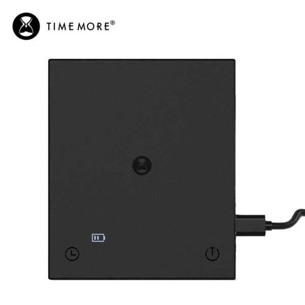 afdbc4468ac2d8f6 TIMEMORE Basic 2 Black Mirror Pour Over Coffee Scale flow rate display Auto Timer digit Kitchen Food scale espresso 0.1g/2kg