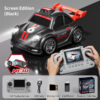 2026 New C6 RC Drift Car with Dual Mode Lights Sound Camera Screen Control Car Smart Induction Following Children's Toys Gift