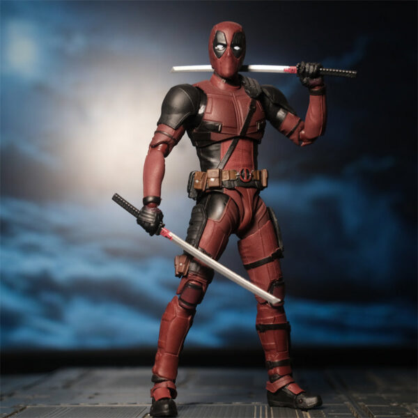b023e99de90b8780 Deadpool & Woerine Action Figure SHFiguarts Joint Movable New Mutants Wilson Comics Wade SHF Model Movie Toys for Kids Gift