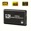 4k Hdmi Video Capture Card Streaming Black Full Hd 1080p 60fps Usb Cam k Game Audio For Nintendo Switch Ps5 3ds Xbox Ps4
