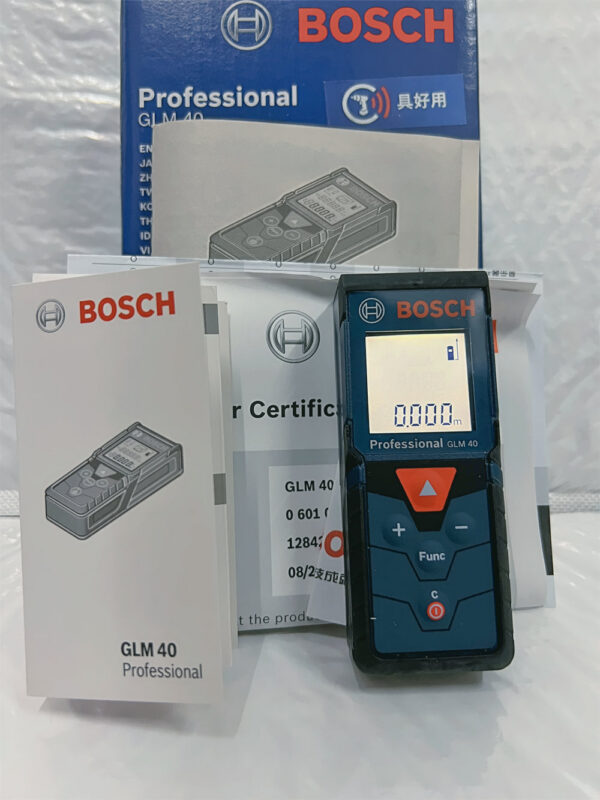 b03a4065df1f31d4 Bosch Meters High Precision GLM 40 Rangefinder Portable Laser Tape Measuring Ruler