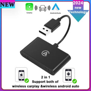 b04471e051d90973 NEW Wireless Mini Box 2in1 CarPlay Android Auto Wireless Adapter Smart Mini Box Plug And Play Dongle Bluetooth WiFi Fast Connect