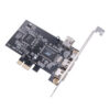 b04733d19a1b49a2 PCIe Firewire PCI-E 2A+1 Mini-A 1394A Video Capture Card VIA VT6308P Chip Support IEEE1394 400 Mbit 2+1 Port PHY