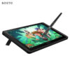 b05c224ed89a2277 BOSTO 12HD-A H-IPS LCD Graphics Drawing Tablet Monitor 11.6 Inch Size 1366x768 Display 8192 Pressure Level Support Windows OS