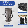 b05dcba5452e44a4 UTOBEST 1.5L/2L/3L Bladder Pack Reserevoir TPU Water Storage Bag for Camping Cycg Running Hiking