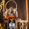 Hrippy Tragbarer Mini-Camp-alkoholkocher – Robustes Gehäuse, Leistungsstarker, Sicherer Spiritusbrenner, Starkes Feuer Für Outdoor-Camping-Kochen