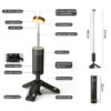b075067f47c8372d Telescc Lantern 10000mAh Magnet Tripod Base Lightweight LED Adventure Hiking Fishing Tents Campsite Ambiance Camping Light