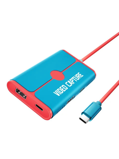 Lemorele Video Capture Card Switch Dock for Nintendo Switch/OLED USB C to HDMI-Compatible Cable Adapter 1080P60Hz 100W PD