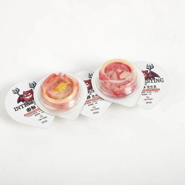 b085cedb10f4633d Special Condom Stab Dot Passionate Male and Female Family Planning Sexual Products Pattern Cheap Penis Extender Sleeves Sex Game