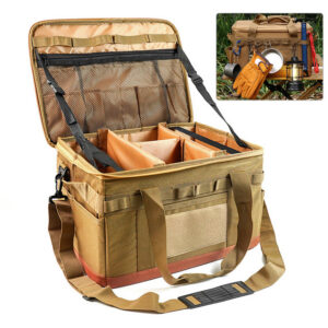 b09702105127797d 30L Cooking Utensil Organizer Large Capacity Car Trunk Storage Bag Detachable Multifunctional Utility Camping Supplies
