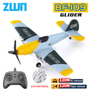 b0b073cf964ce7ff RC Plane BF109 Professional 2.4G Radio Remote Control Airplane EPP Foam Aircraft Glider Flying Model Toys For Children Gifts