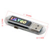 b0ed5f593d07fc3c LILYGO® T-Dongle-S3 ESP32-S3 Development Board With Screen Dongle 0.96 inch ST7735 LCD Display Support WiFi Bluetooth TF Card