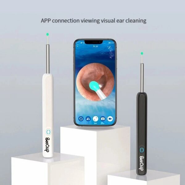 Wireless WiFi Pick Otoscope Camera Borescope Luminous Wax Cleaning Teeth Oral Inspection Health Care Ear Cleaner