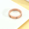 b10390eea95138e1 Metal stand ring Moissanite diamond,