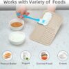 MateeyLife 3PCS Lick Mat for Dogs and Cats with Suction Cups, Dog Lick Mat for Anxiety Relief, Dog Toys to Keep Them Busy, Dog Enrichment Toys for Bathing, Cat Peanut Butter Lick Pad for Boredom