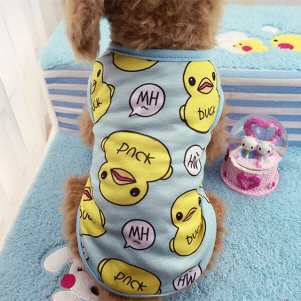 b11fce2dbd8755aa Cute Dog Soft Puppy Pamas Outfits Pet Clothing for Small Dogs tshirts Spring Summer Yorkies Chihuahua Clothes 12c30