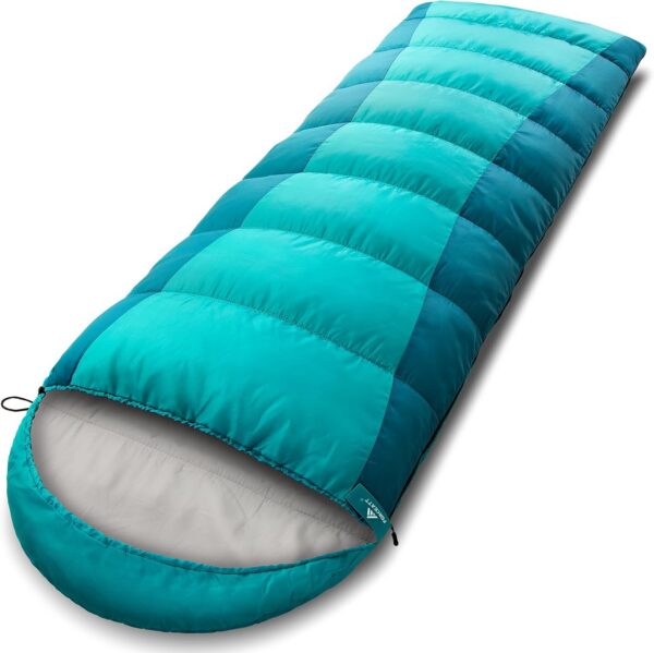 b11ff24310168427 Forceatt Schlafsack Winter, -5°-20 Grad Schlafsack Outdoor für 3-4 Jahreszeiten, Leichtgewichtig und Wasserdicht Warm Schlafsack Camping für Erwachsene Geeignet für Rucksackreisen, Wandern und Reisen.