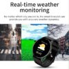 LIGE 2024 New Real-time Activity Tracker Heart Rate Monitor Sports Women Smart Watch Men Clock For Android IOS