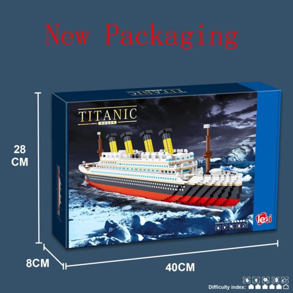 b1295825c40549f0 4404PCS Titanic Building Blocks Cruise Ship Mini Assemble Bricks Model DIY Toys Kits Desktop Decoration Holiday Gifts For Adult