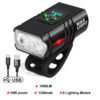 BK02 Bike Light USB Rechargeable T6 LED Lights 6 Modes MTB Flashlight Headlight for Cycling Bicycle Front Lamp
