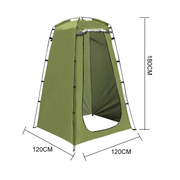 Portable Privacy Tent Outdoor Waterproof Changing Room Shelter for Camping Hiking Folding Beach Toilet Shower Bathroom