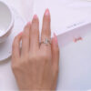 b15d9458b2c4feb7 MODIAN Authentic 925 Sterling Silver Fashion Delicate Finger Rings For Women Wedding Engagement Fine Jewelry Anel Accessories