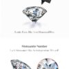 MODIAN Dazzling D Color Moissanite Eternity Band Rings 925 Sterling Silver Luxury Stackable Fashion Ring For Women Fine Jewelry