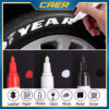 b18b0c2f56cb229a 1Pc Car Oily Painting Waterproof Permanent Graffiti Touch Up Tyre Marker Auto Rubber Tire Tread Mark Pen for Bike Cars Metal