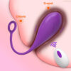 b1b58c23e18085fb Wireless remote control vibrator for women, clitoral G-spot orgasm stimulator, vibrating love egg, adult female wearable sex toy