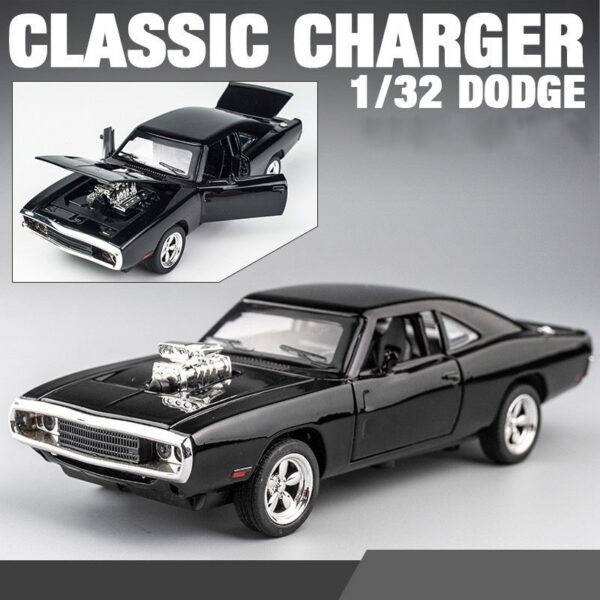 1:32 Simulation Challenger 1970 Fast Alloy Classics Car Model Diecasts & Toy Vehicles Furious Cars Decoration Toys Children Boy