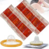 Hyaluronic Acid Condom Cock Penis Sleeve Natural Latex Lubrication Ultra Thin Condom Contraception Supplies Adults Sex Toy 성인용품