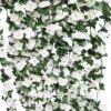 b1ec45d701672724 PARTY JOY 5pcs 41Ft Flower Garland Fake Rose Vine Artificial Flowers Hanging Rose Ivy Hanging Baskets Wedding Arch Garden Background Decor