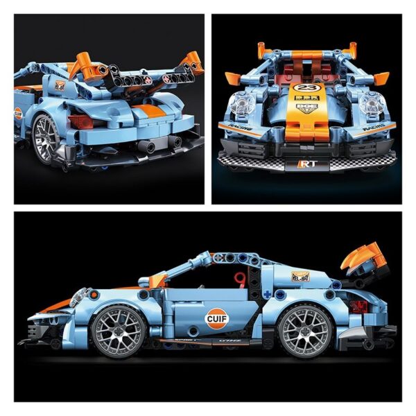 523pcs Building Blocks City Speed Car Festive Giving Racing Vehicle with Super Racers Bricks Toys for Children Boy Gift