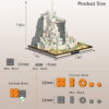 b1ff3e1c19123529 The Rings Minas White City Tirith Street View Assembly Model Building Block Movie Scene Architecture Puzzle Toys For Boys Gifts