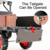 b1ffa37f8c74fc8b 1/24 Walking Car Alloy Toys Model Metal Diecasts Truck Vehicles Models Retro Vintage Tractor Cars for Boy Birthday Gifts